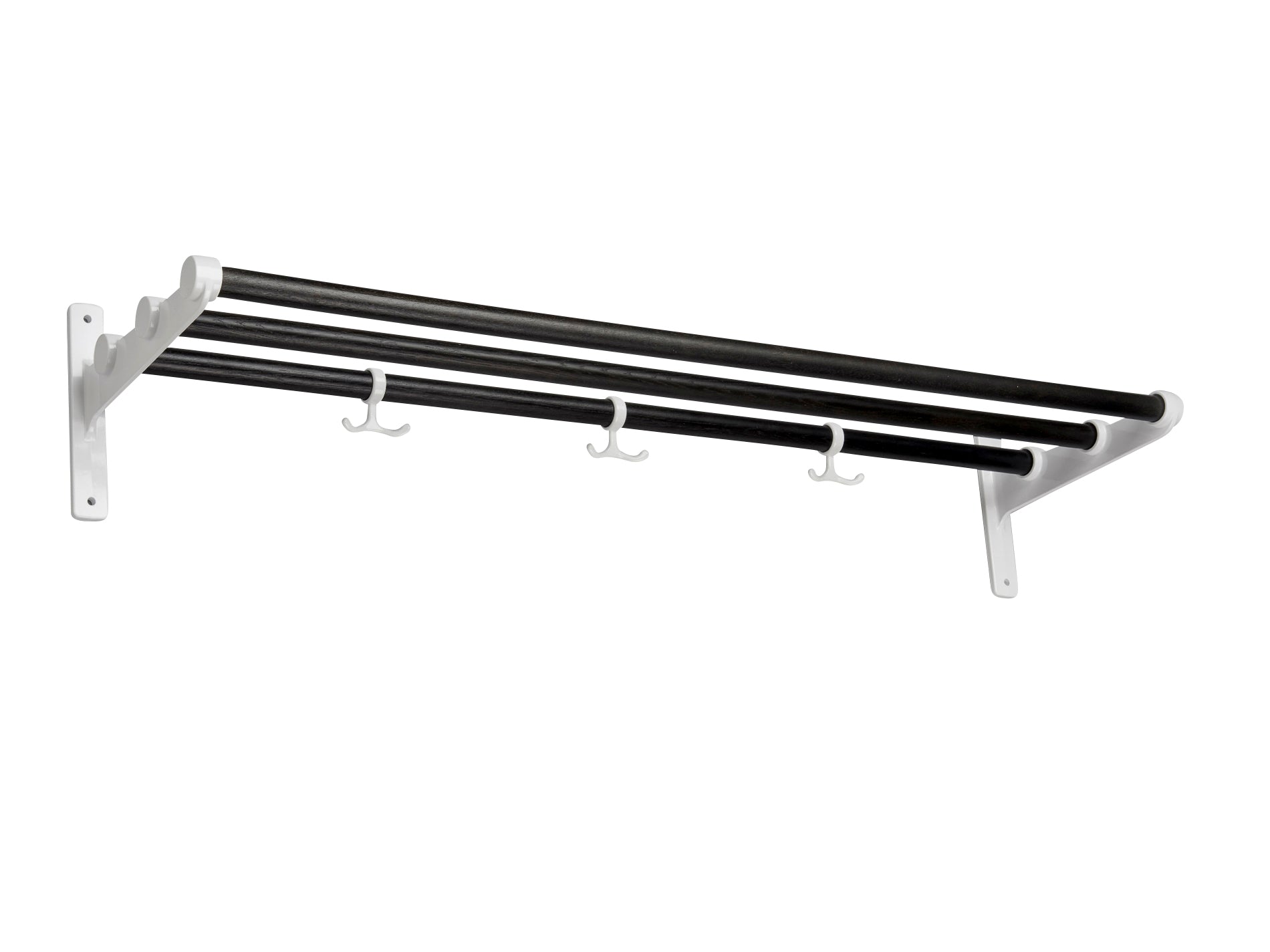 Essem Design Nostalgi Shelf / Shoe Rack Chak, Black Tloorn / White