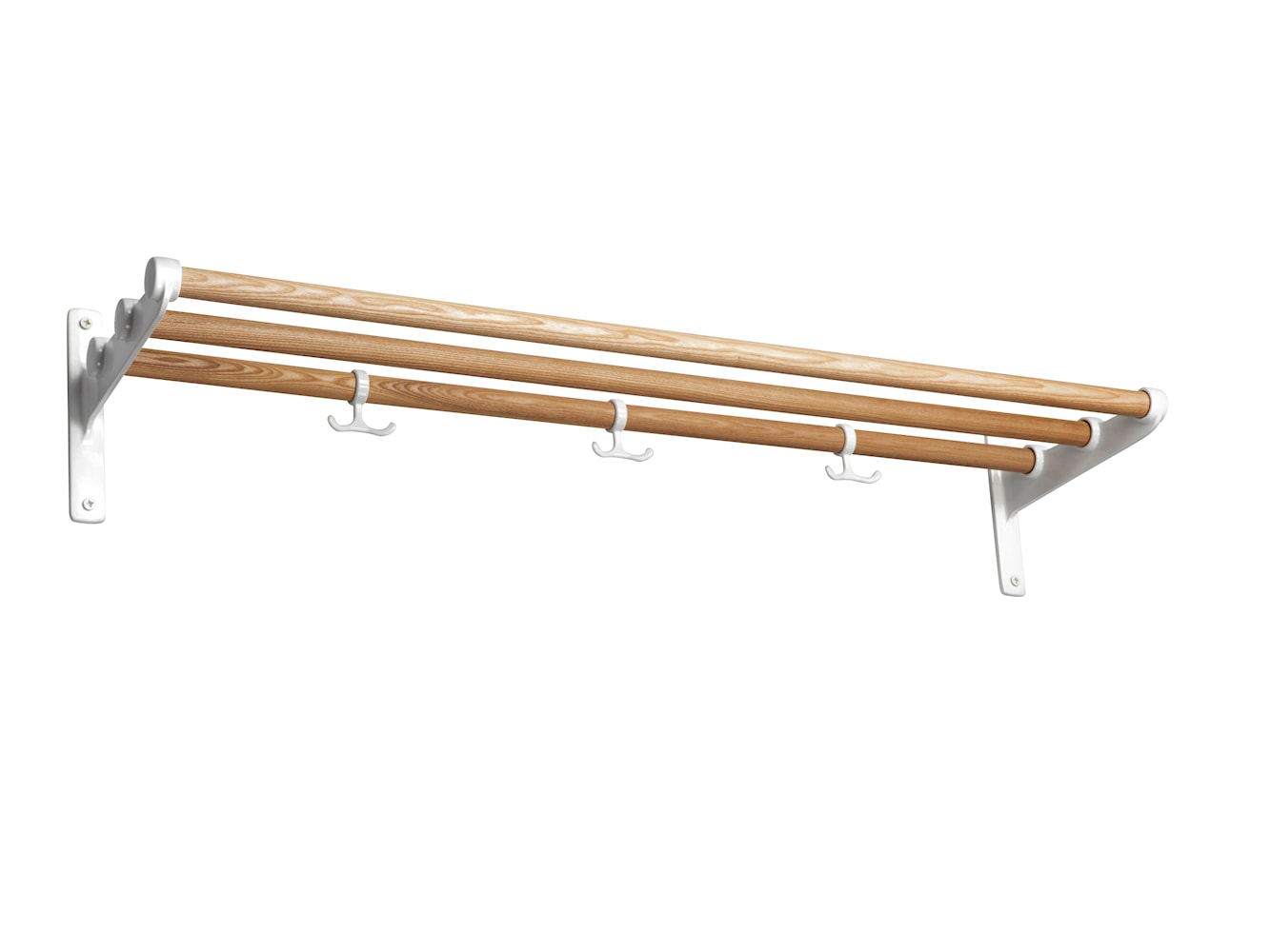 Essem Design Nostalgi Hat Shelf / Shoe Rack Rack Ash, blanc