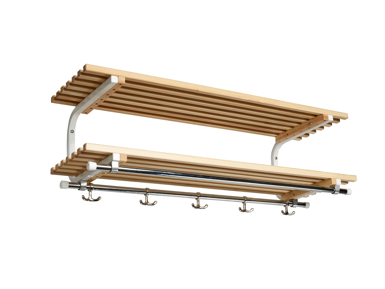 DESIGNE ESSEM Sara Hat Shelf Pine 100 cm, blanc