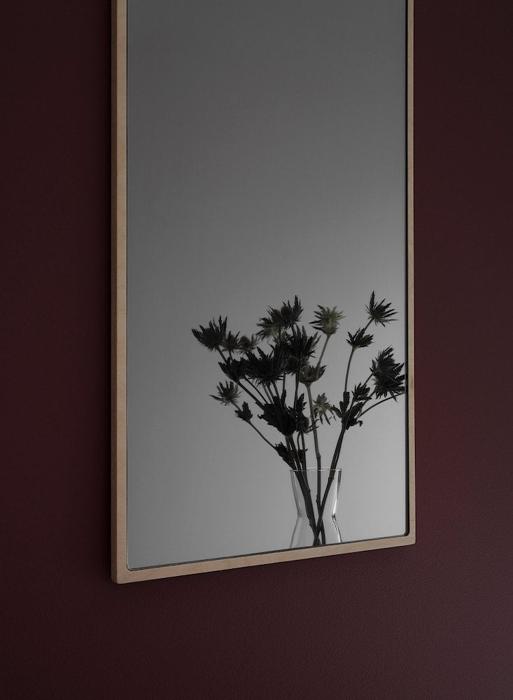 Essem design Tillbakablick Mirror Rectangular, sort