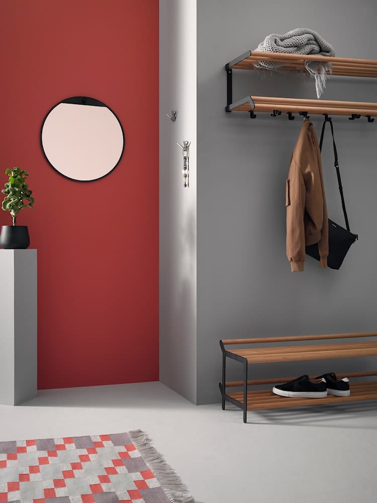 Essem Design Tillbakablick Mirror Round, Birke