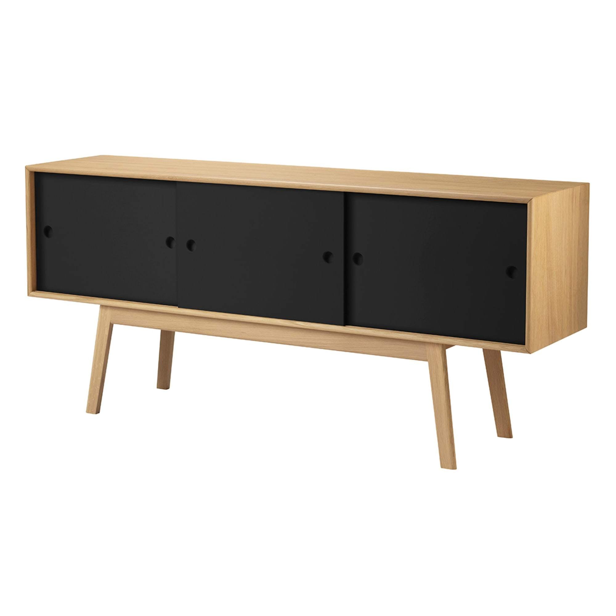 FDB Møbler A85 Butler Sideboard, Eiche/Schwarz