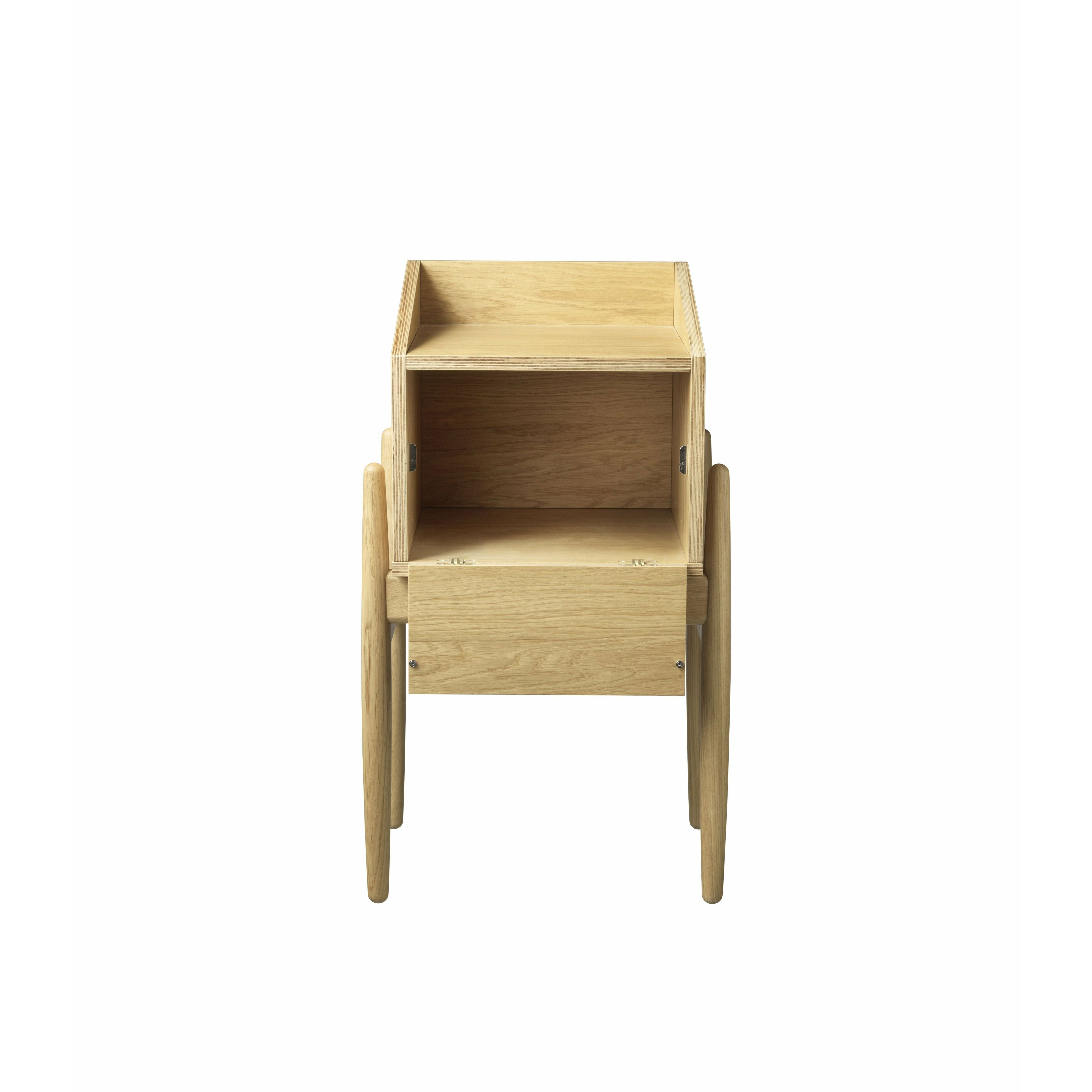 Fdb Møbler A88 Vig Side Table, Oak