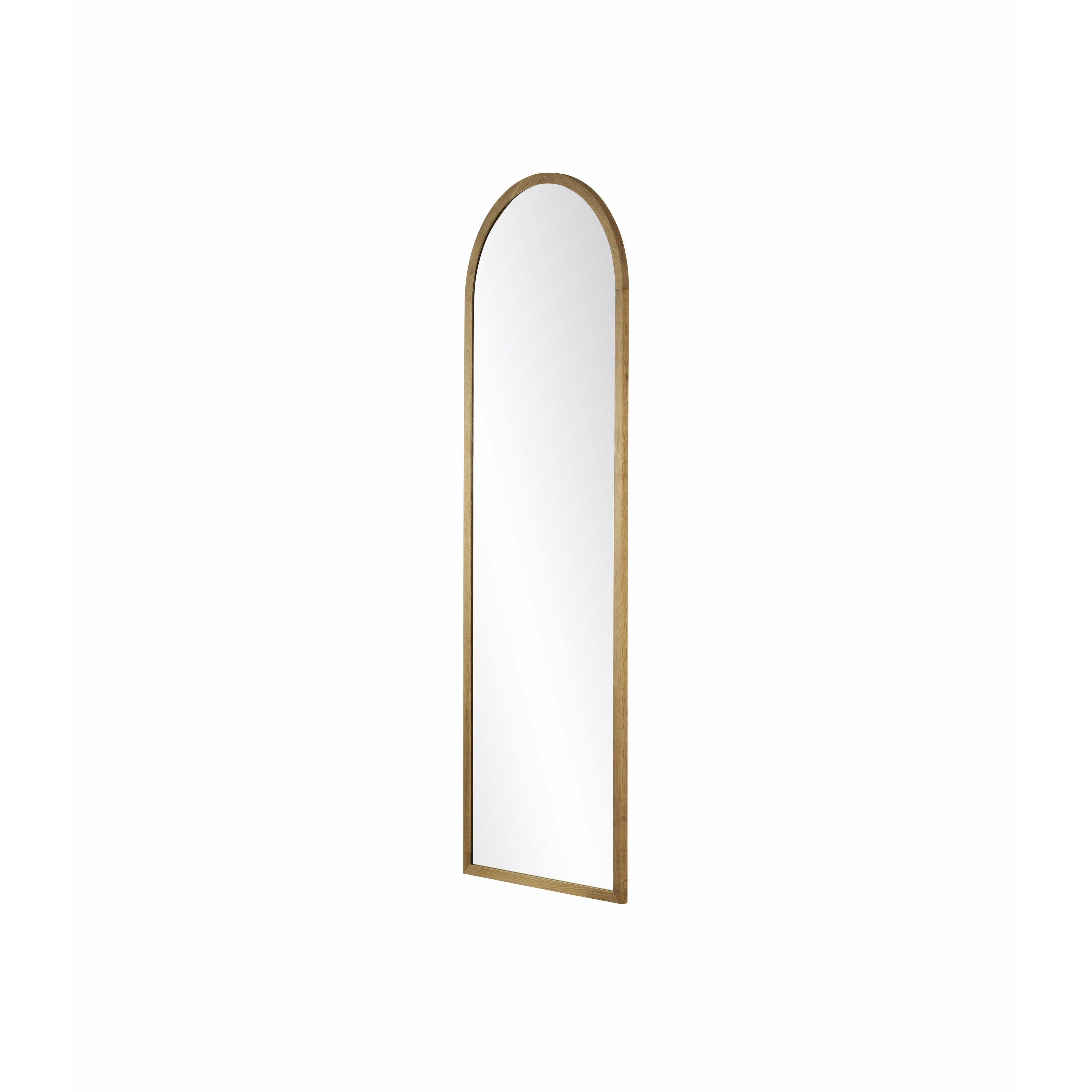 FDB Møbler i2 Mossø Mirror 160x55 cm, natürlicher Braun