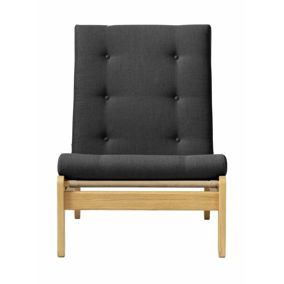 Fdb Møbler J112 Chair, Dark Grey 60153