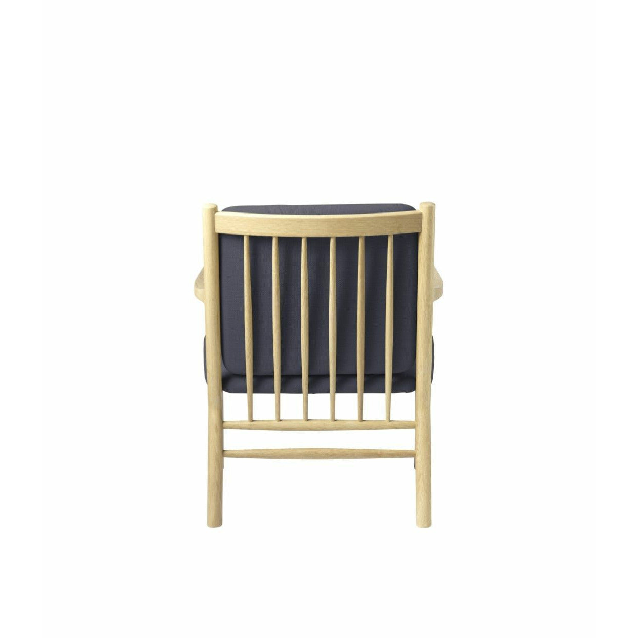 FDB Møller J147 Armchair, Natural/Mørgeblå