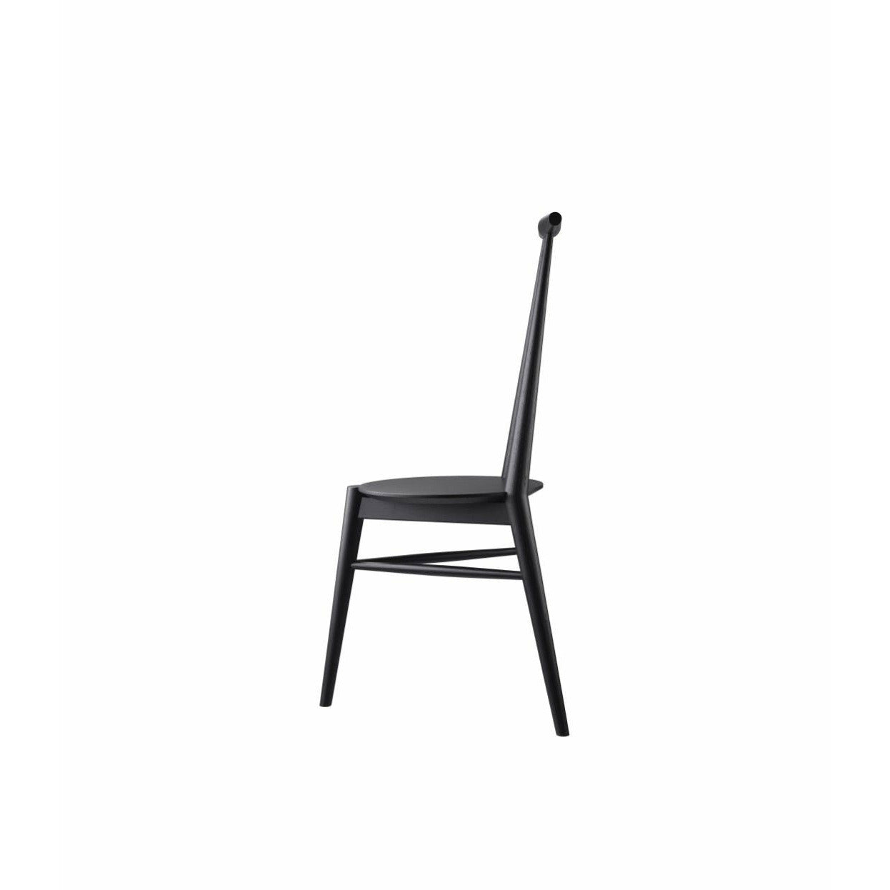 FDB Møbler J157 Chaise d'ancrage, noir d'oeuf