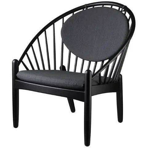 FDB Møbler J166 fauteuil Jørna, rez-de-chaussée / gris foncé