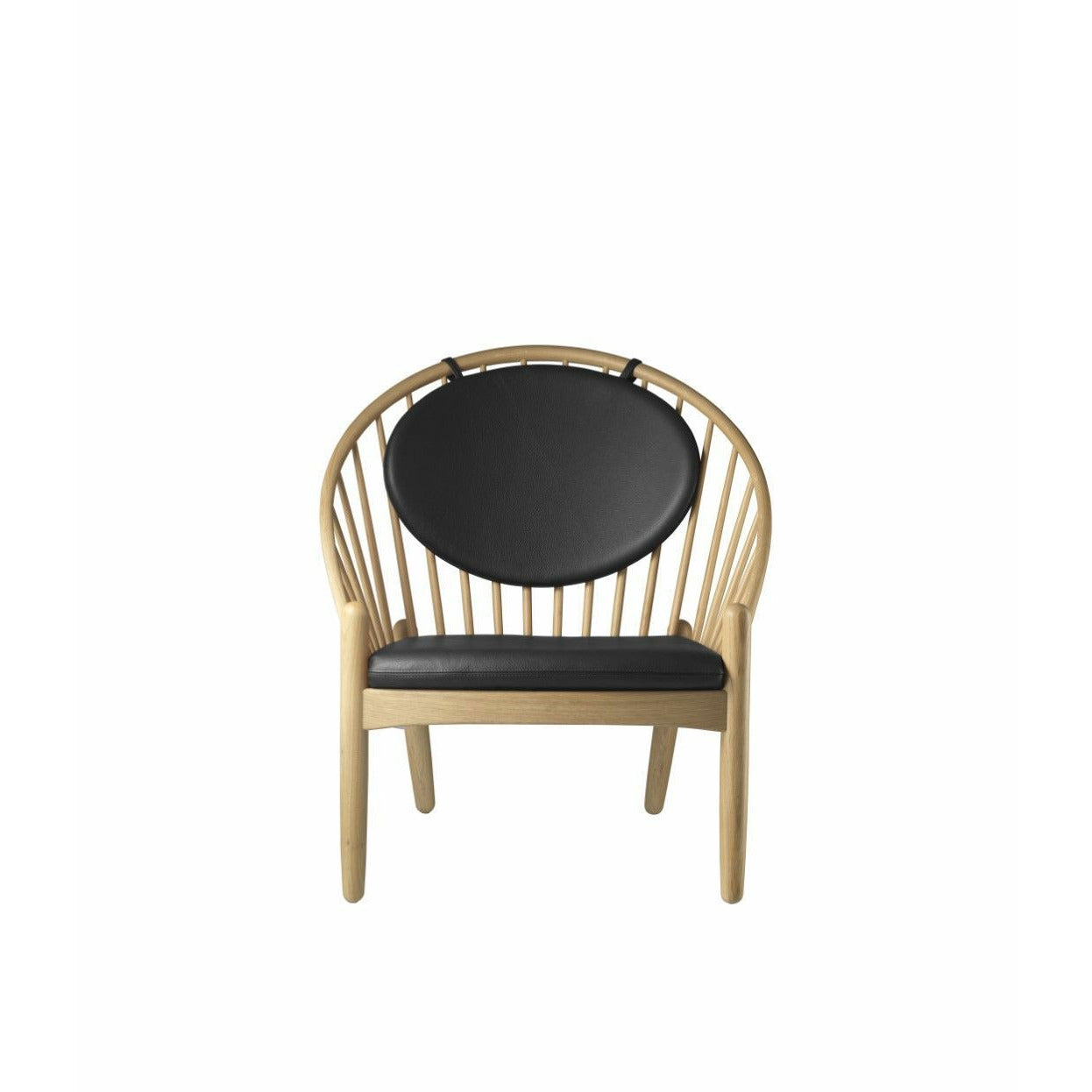FDB Møbler J166 Jørna -stol, naturlig/svart