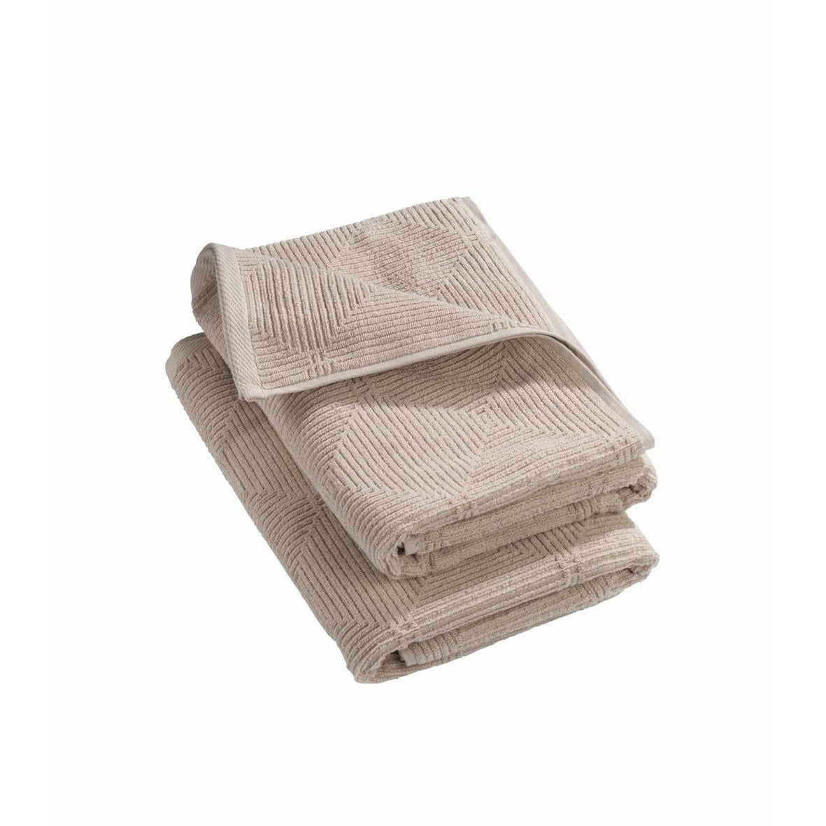 Fdb Møbler Kirkeby Bath Towel 2 Pcs., Beige