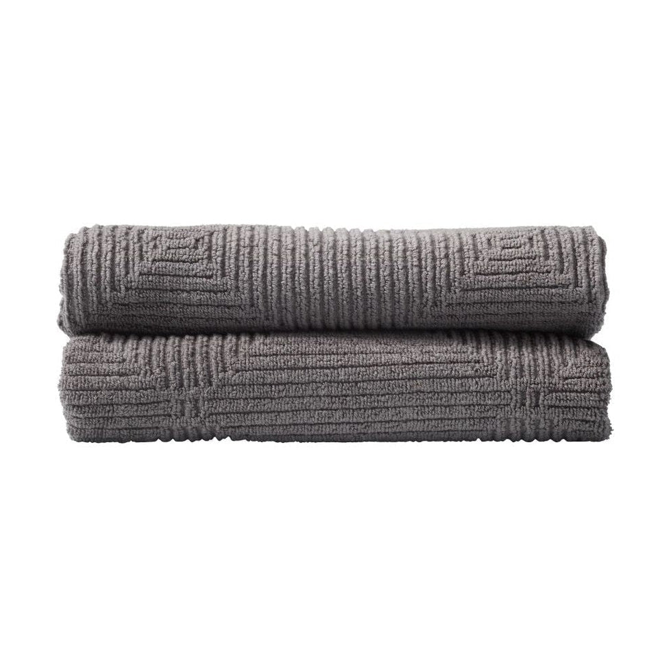 Fdb Møbler Kirkeby Towel 2 Pcs., Grey