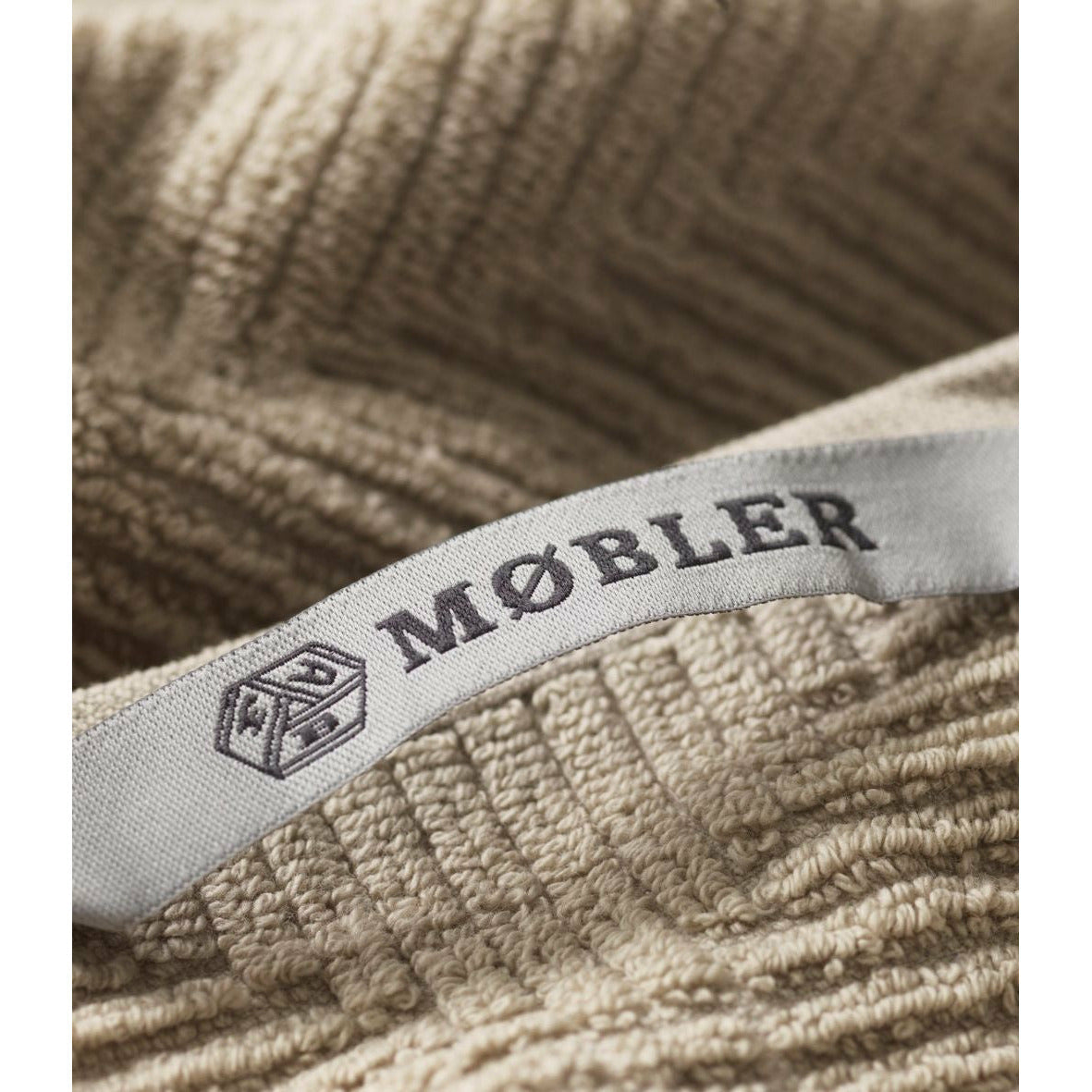 FDB Møbler Kirkeby Towel 2 PCS., BEIGE