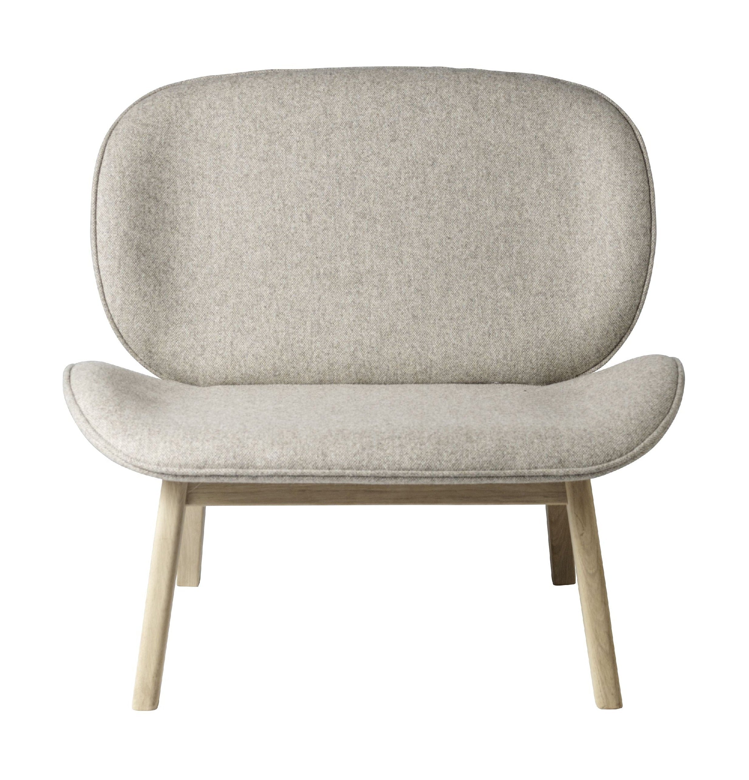 FDB Møbler L32 Sounge Chair, chêne / beige sombre