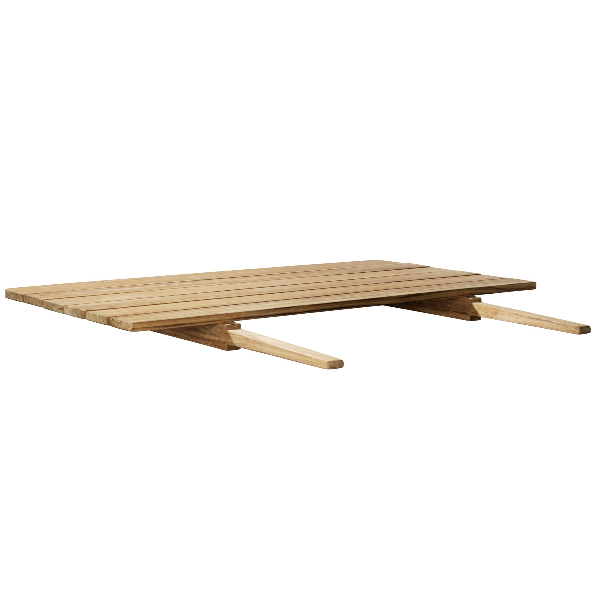 Fdb Møbler M5 Together Plaque d'extension pour table de jardin M2 et M4, teck