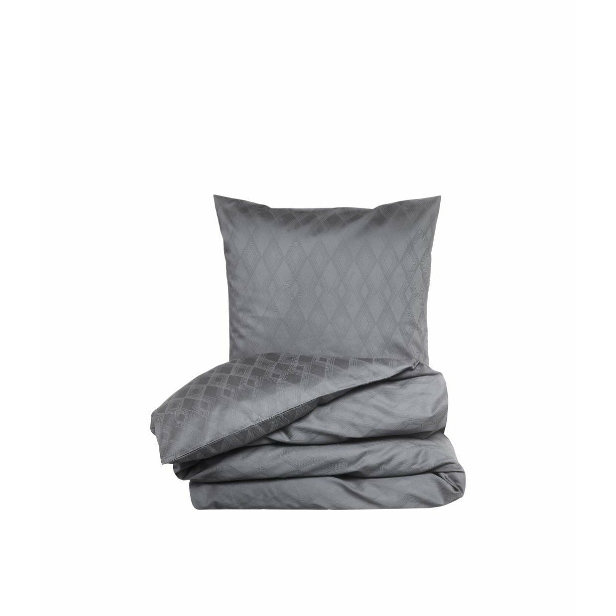 Fdb Møbler R12 Asmira Bed Linen With Zipper 140x200 Cm, Dark Grey