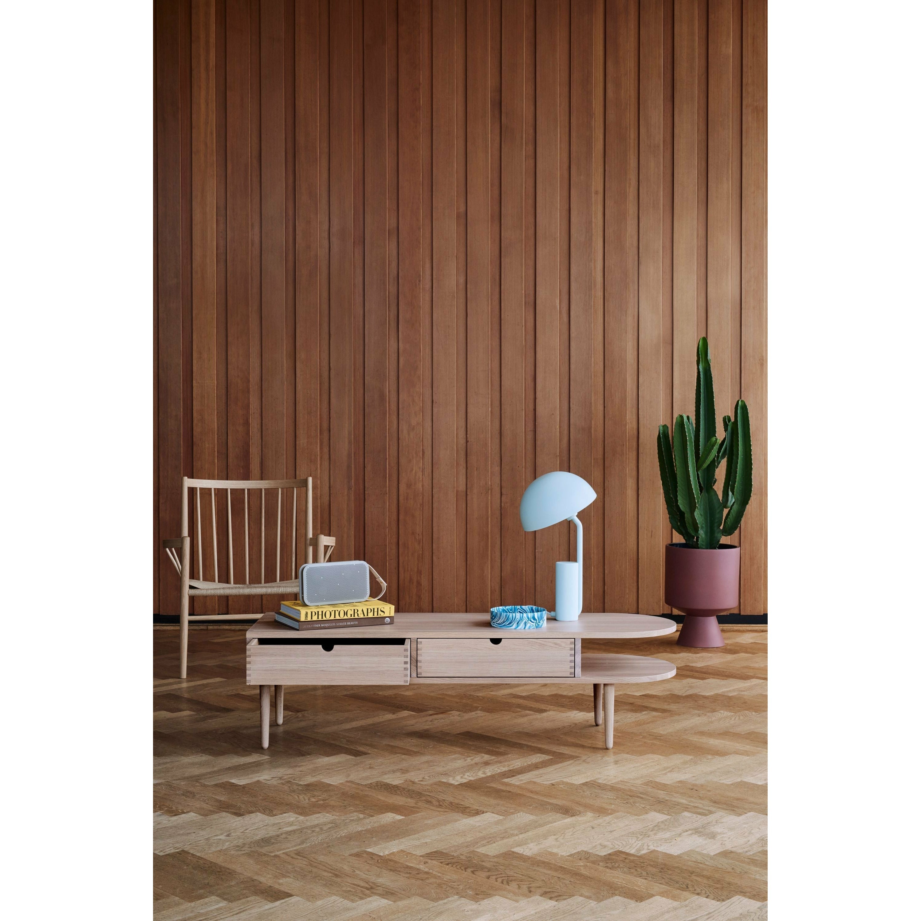 Fdb Møbler Multifunctional Bench, Natural Oak