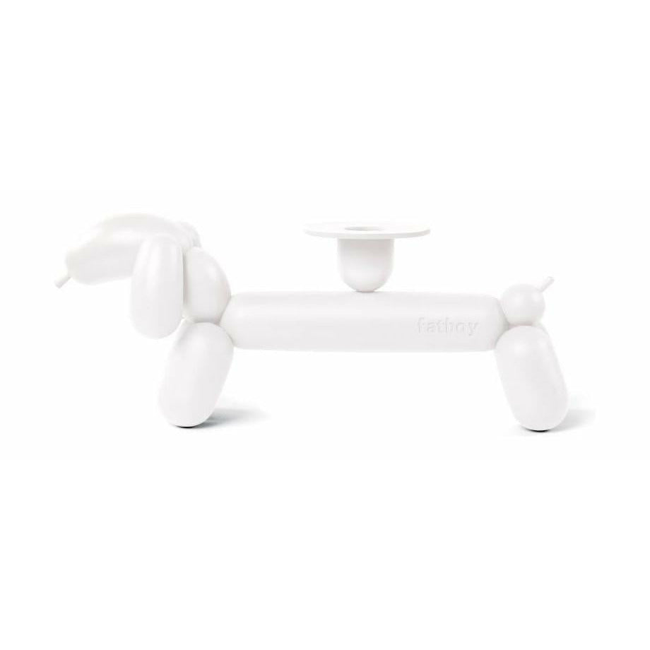 Fatboy Can Hol Candlestick, White