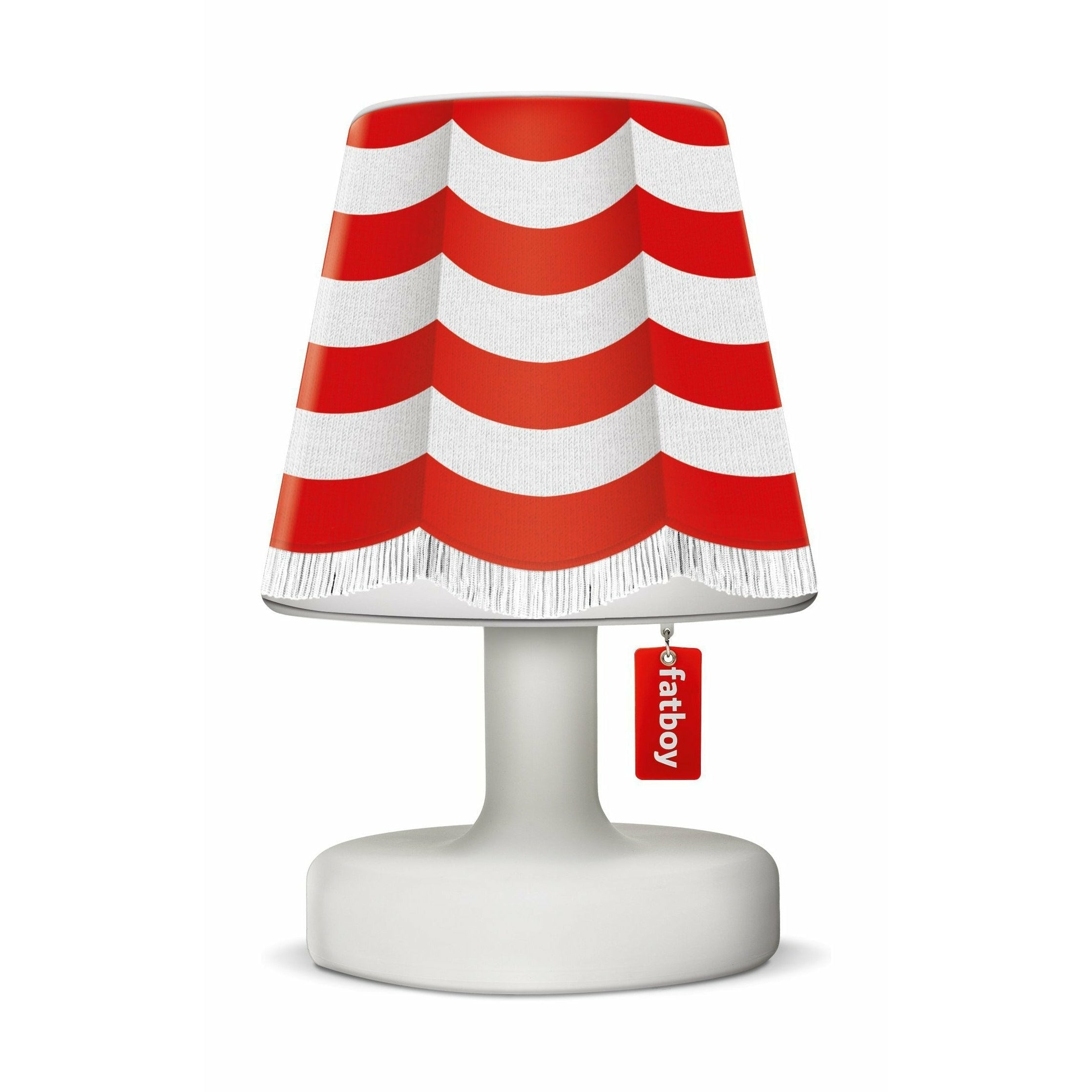 Fatboy Cooper Cappie Lampshade, Stripe Curtain Red