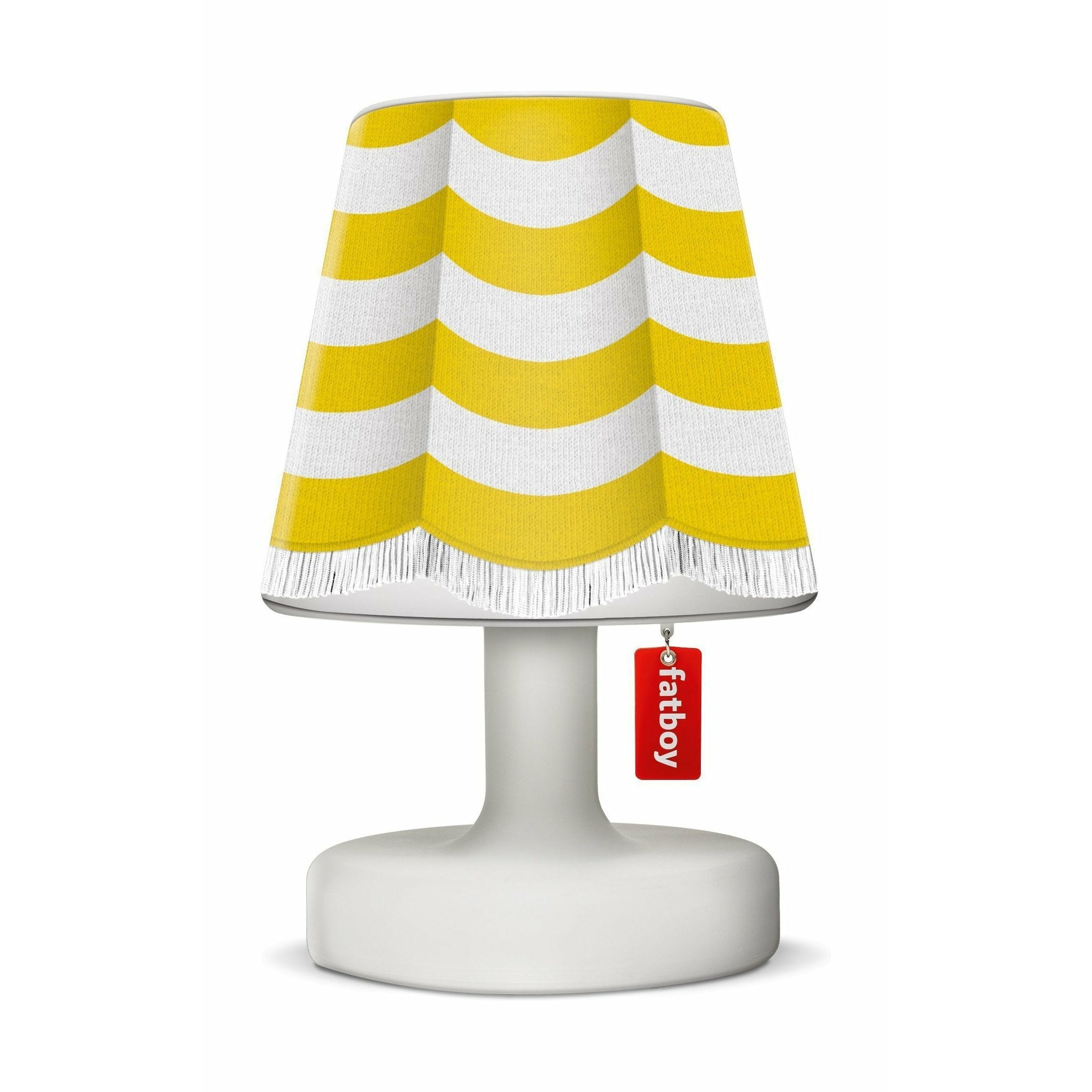 Svaz de lámpara de Cappie Fatboy Cooper, cortina de rayas amarillo