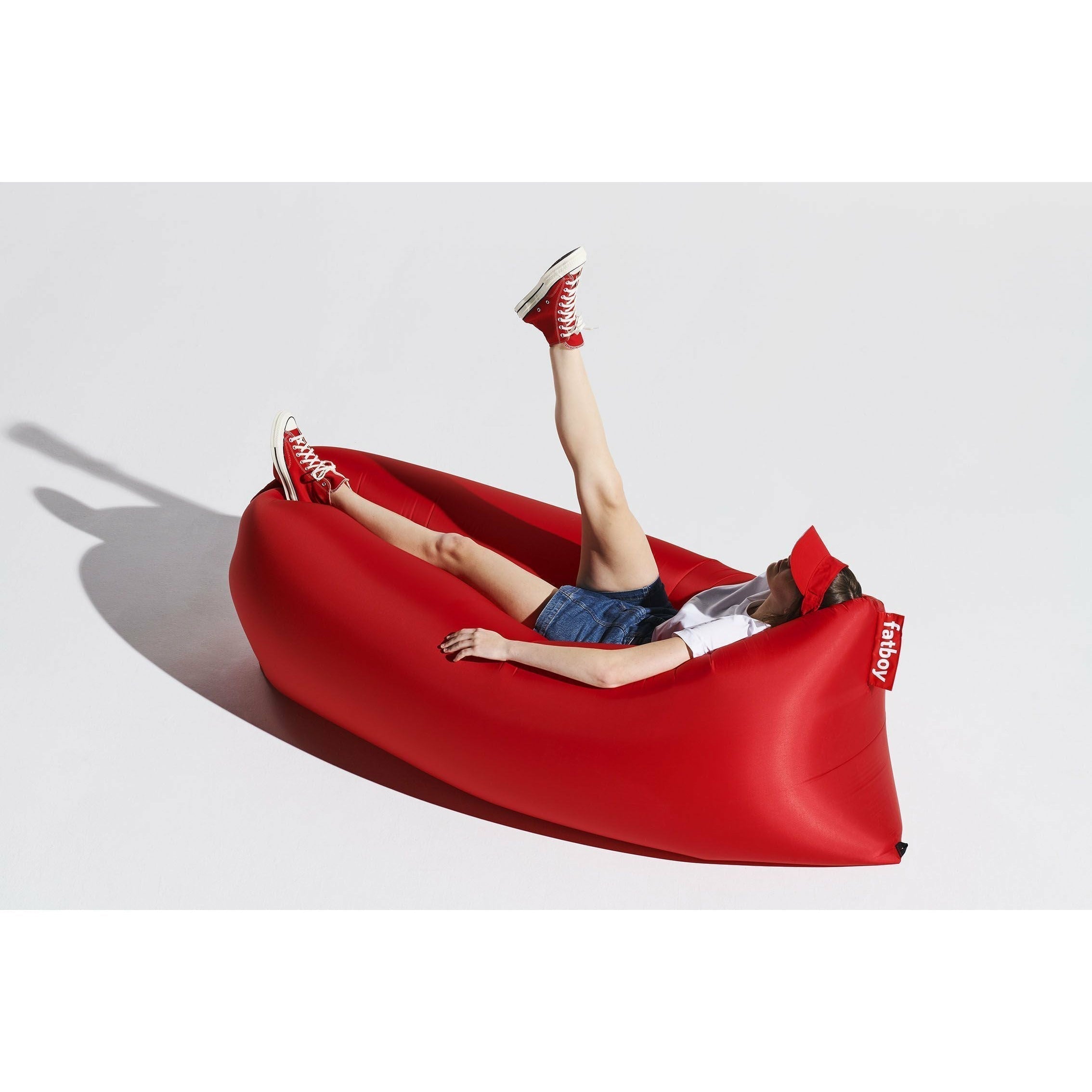 Fatboy Lamzac Sofá de aire inflable 3.0, rojo