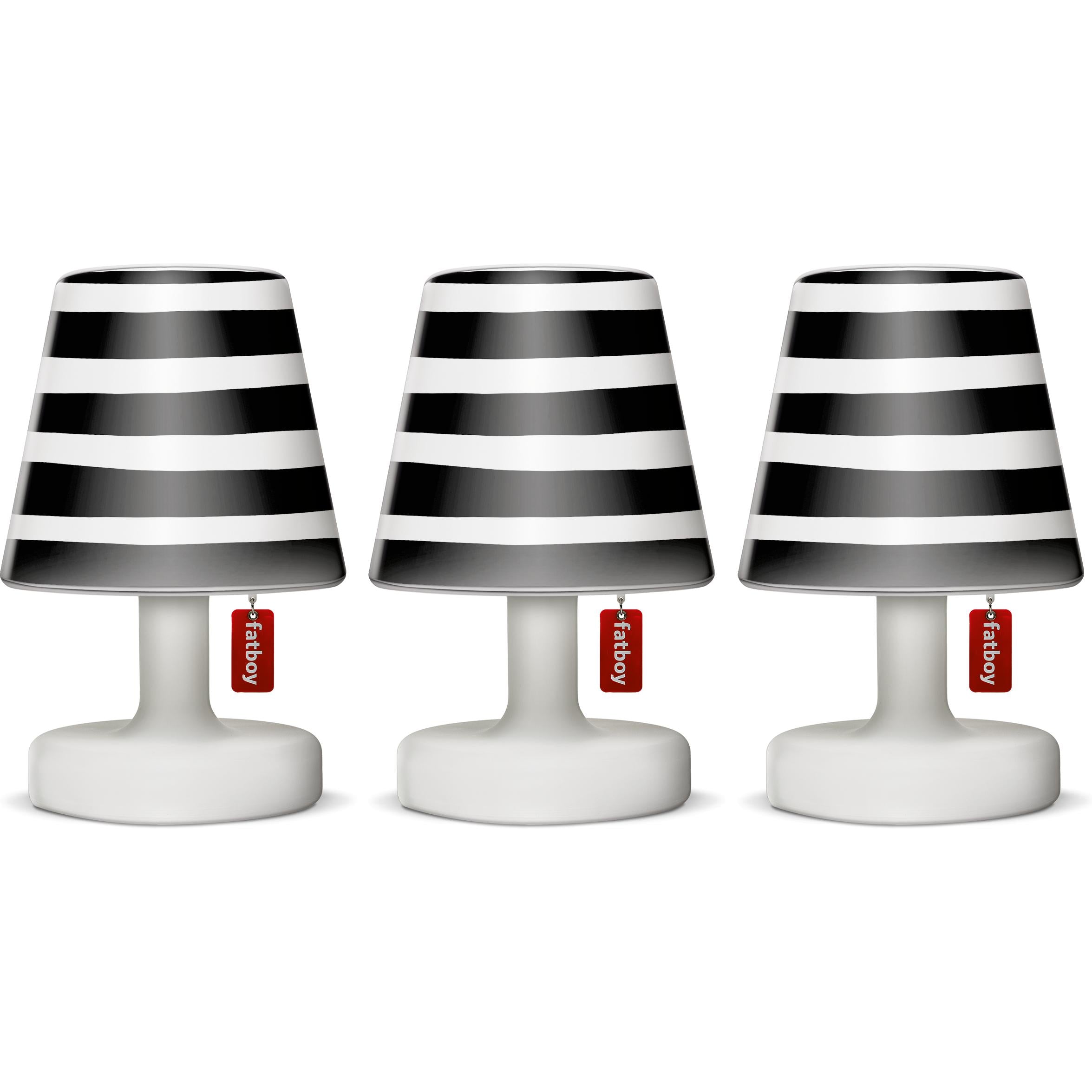 Fatboy Mini Cappie Lampshades, Mr Black Stripe (Set Of 3)