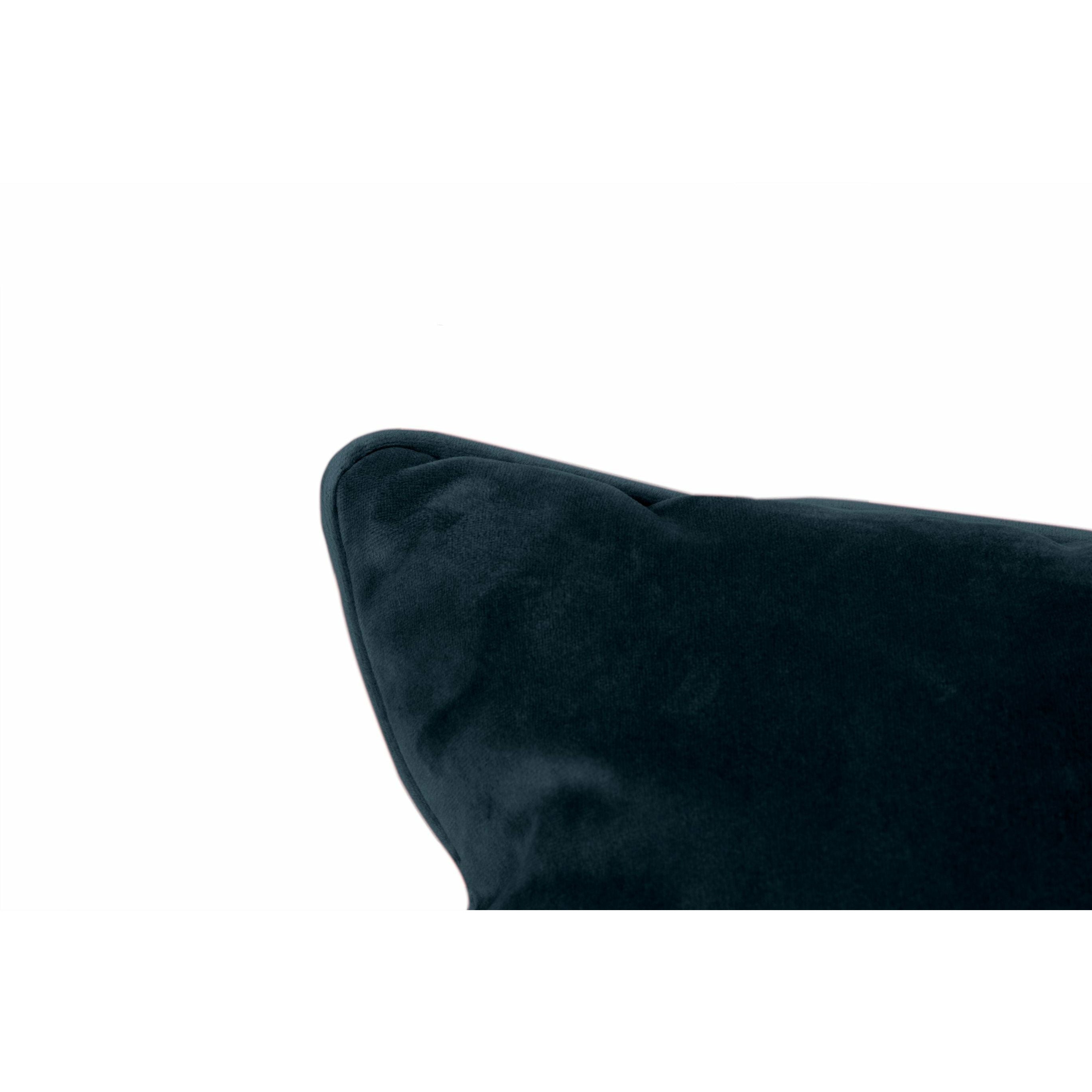 Fatboy Square Velvet Cushion reciclado 50x50 cm, azul oscuro