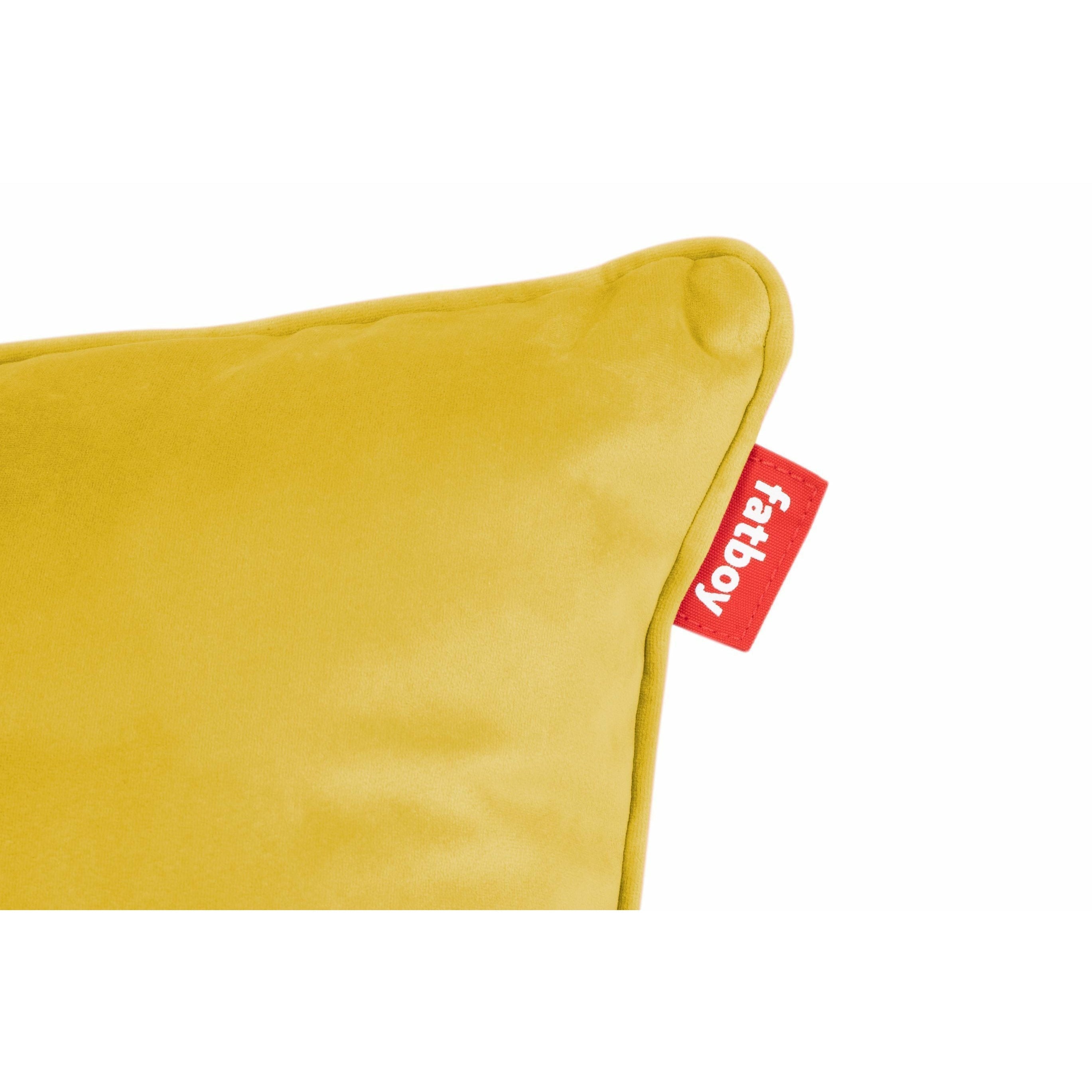 Fatboy Square Velvet Cushion Recycled 50x50 Cm, Gold Honey
