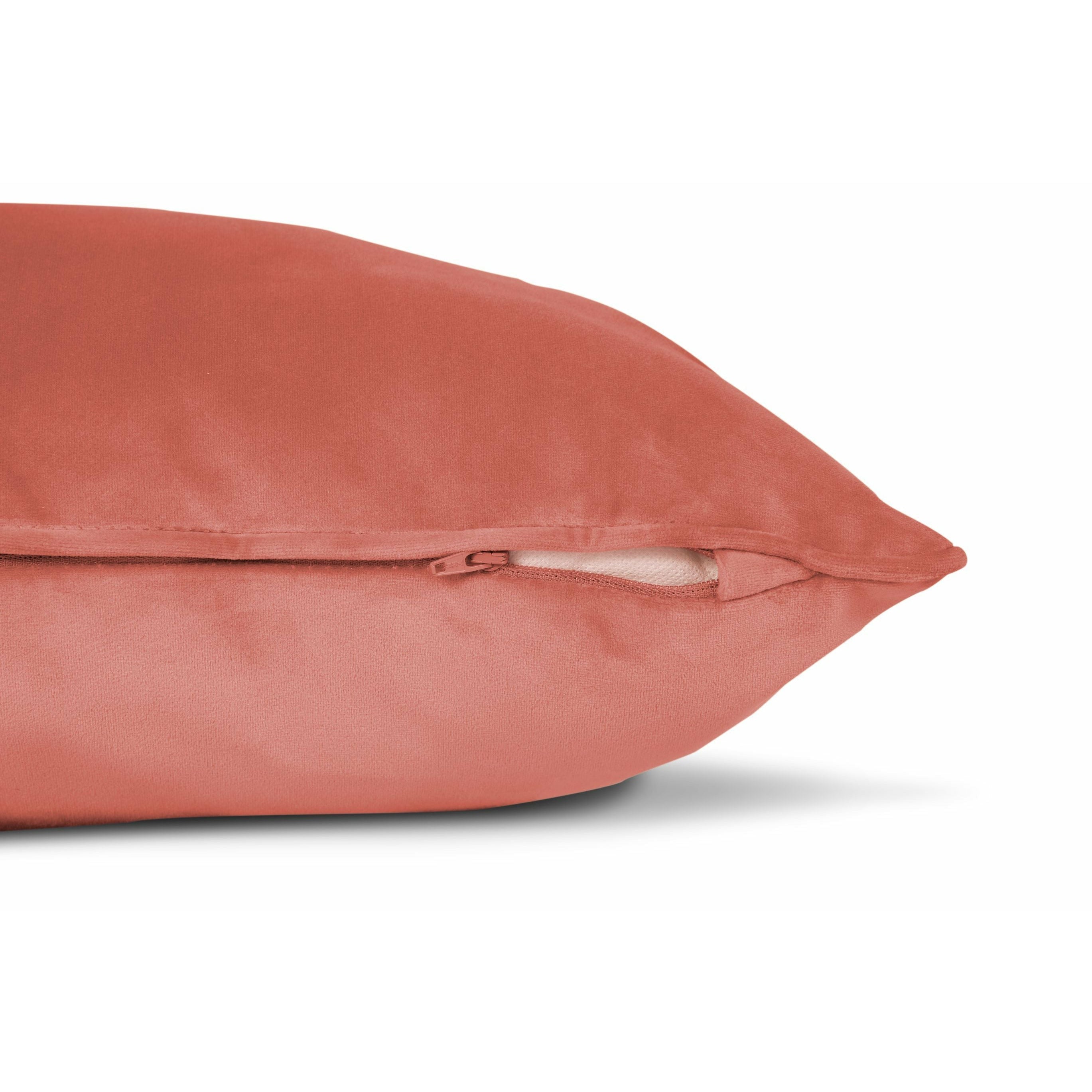 Fatboy Square Velvet Cushion Recycled 50x50 Cm, Rhubarb