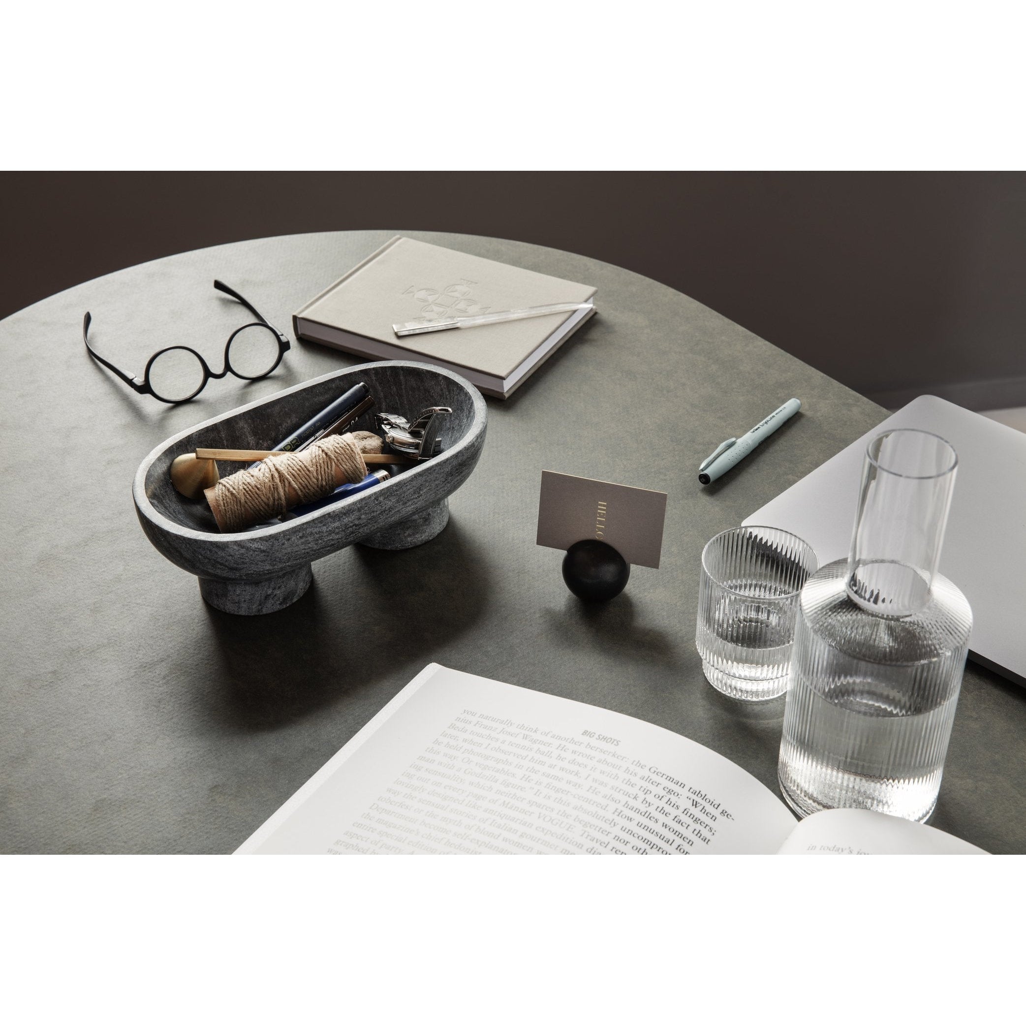 Ferm Living Alza Bowl, schwarz