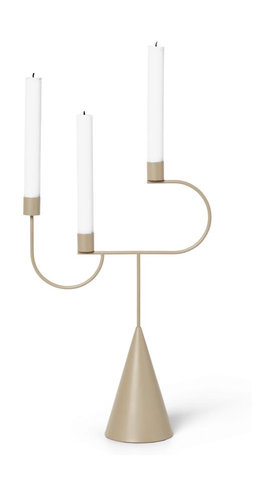 Ferm Living Balance Candeler Maca