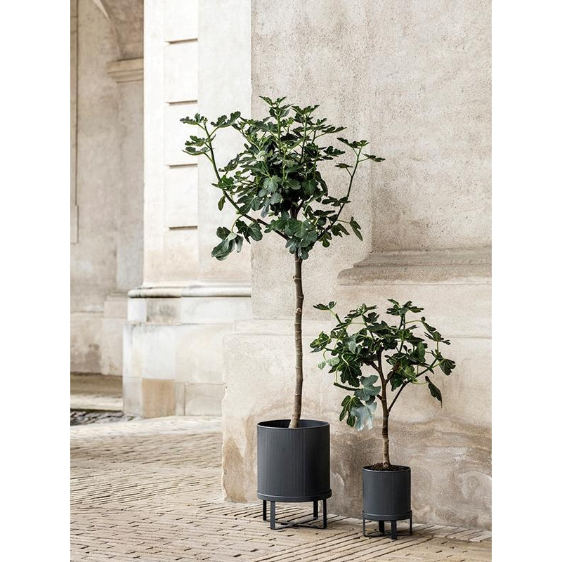 Ferm Living Building Pot de Fleurs, Bleu Foncé, ø18cm