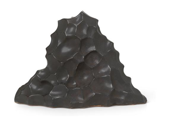 Ferm Living Berg Ceramic Sculpture High Black