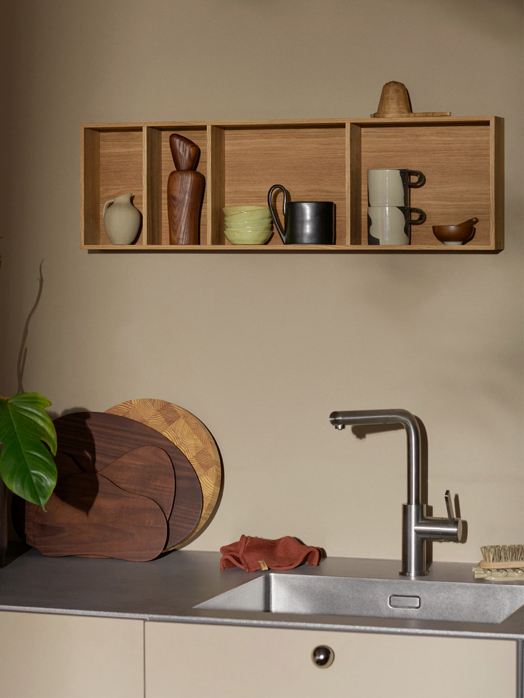 Ferm Living Bon Shelf, chêne huilé