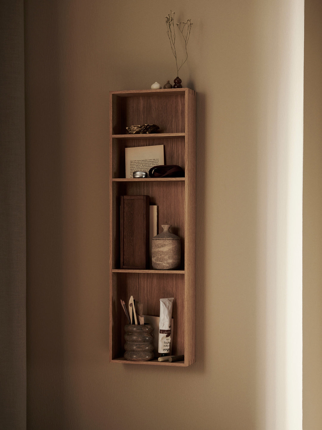 Ferm Living Bon Shelf, chêne huilé