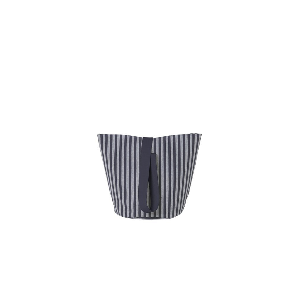 Ferm Living Chambray Basket Striped, Medium