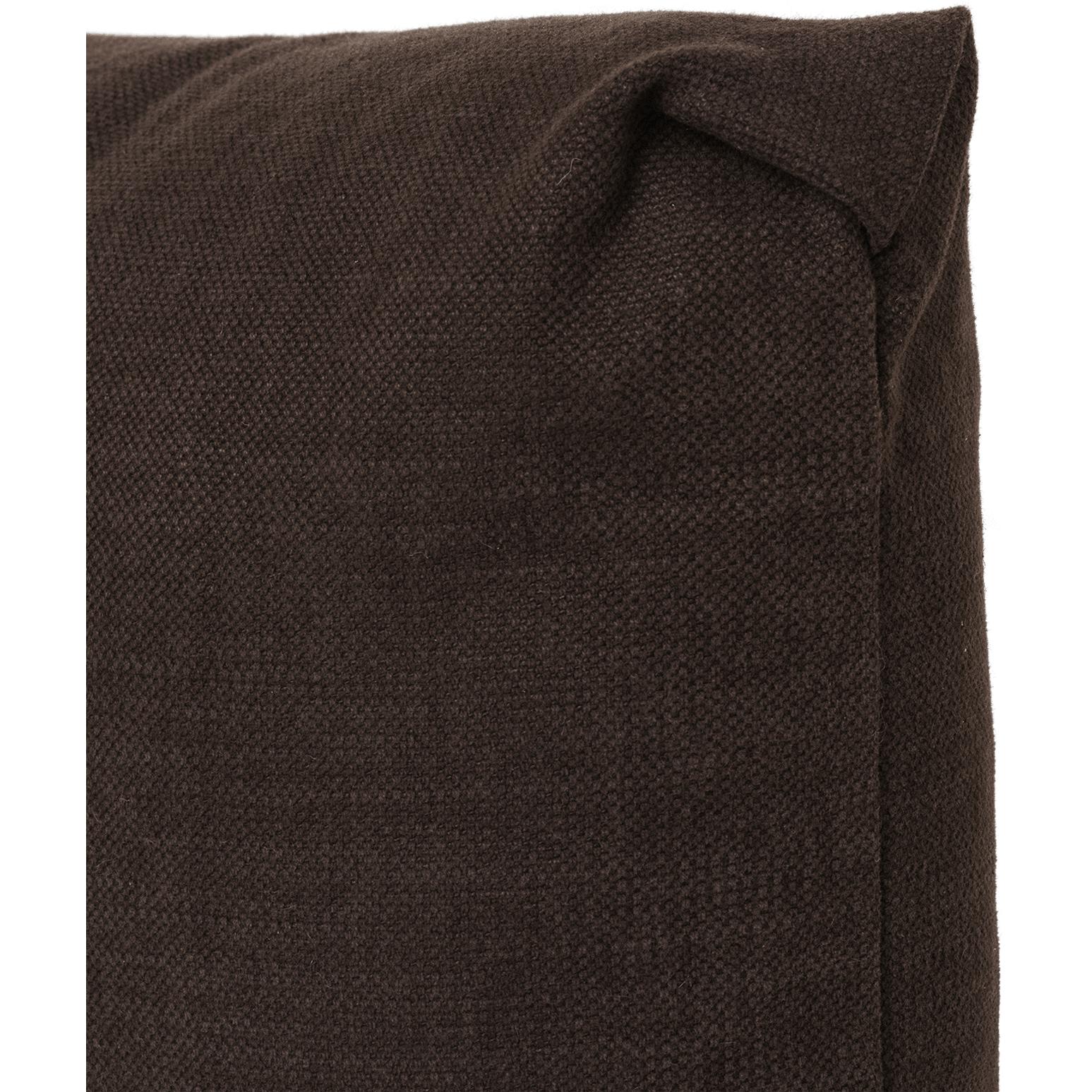 Ferm Living Coussin Clean, Chocolat