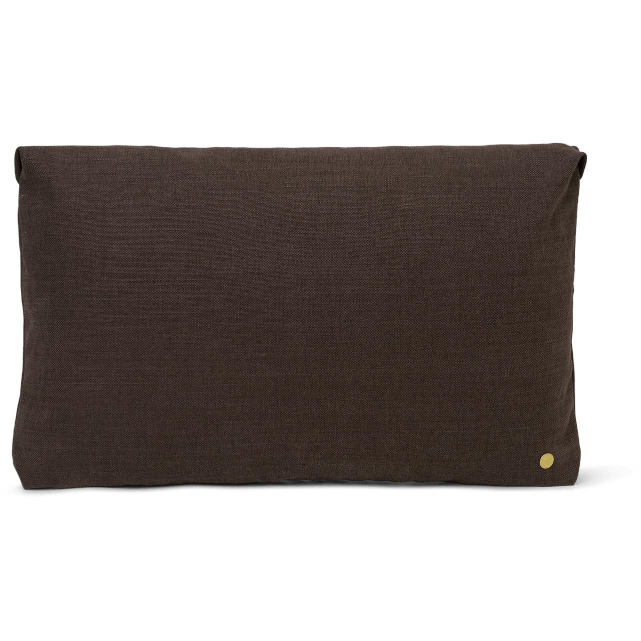 Ferm Living Clean Cushion, Chocolate