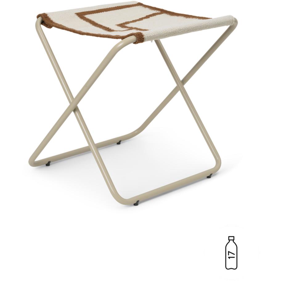 Ferm Living Desert Stool, Cashmere/Shape