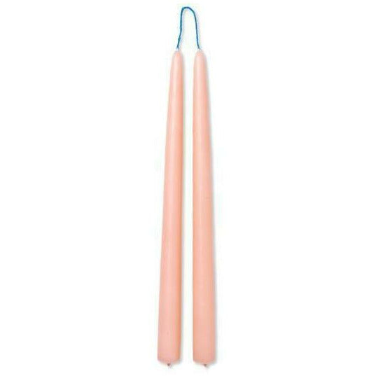 Ferm Living mergulhou velas conjunto de 2 2,2x30 cm, blush