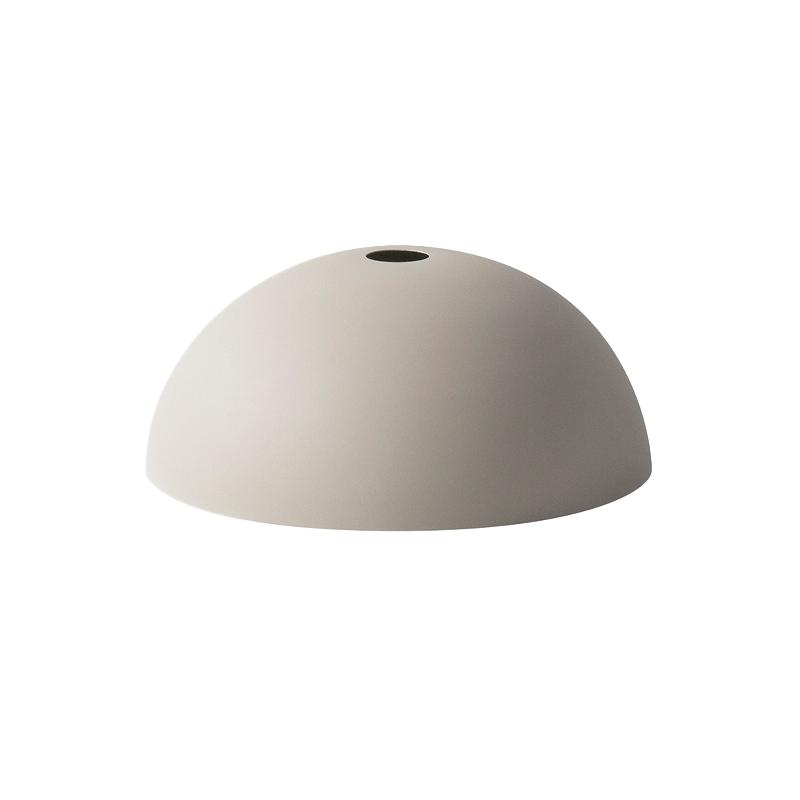 Ferm Living Dome abajur, cinza claro