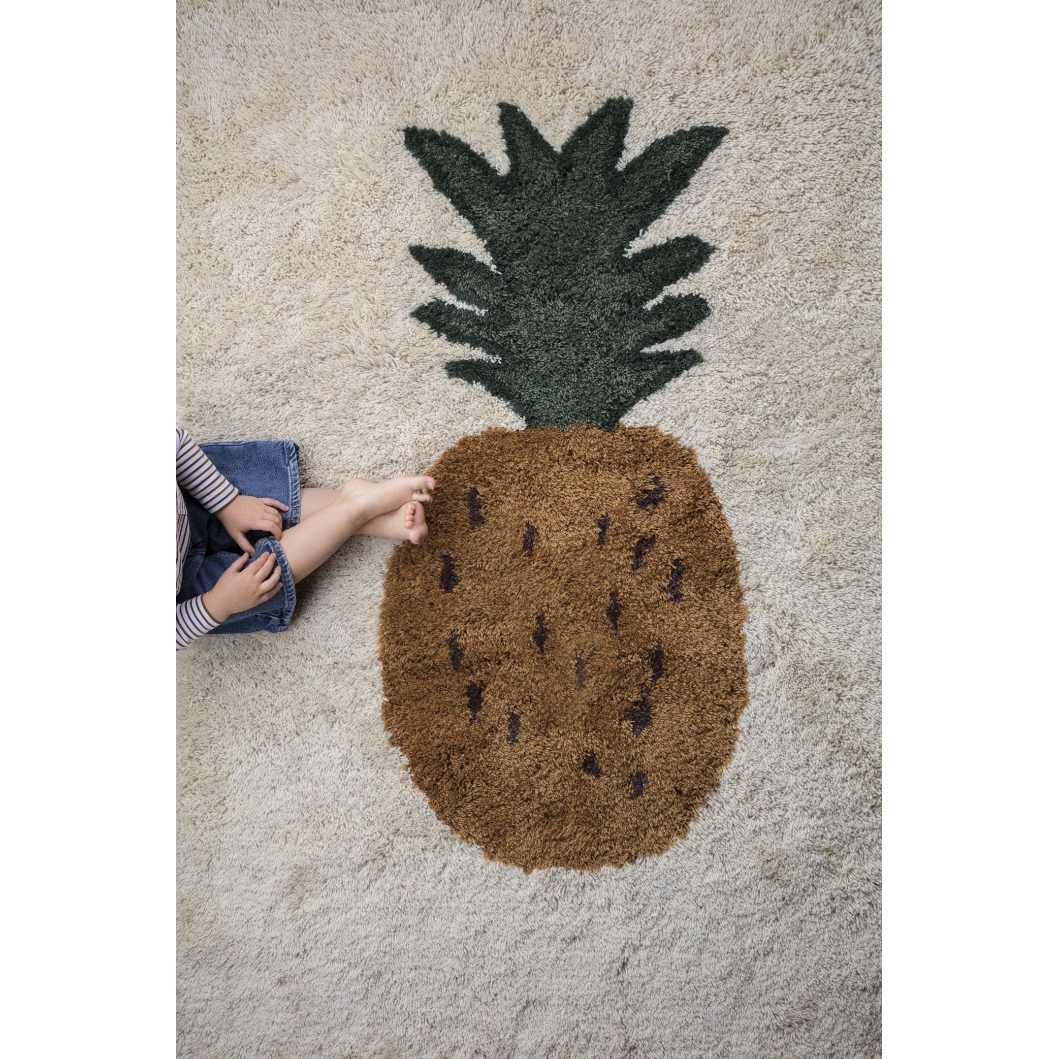 Ferm Living Tapis Ananas Fruiticana, 120 cm