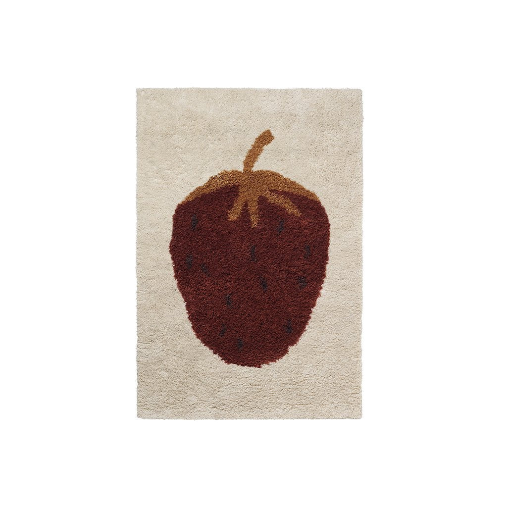Ferm Living Tapis Fruiticana Fraise, 180 cm
