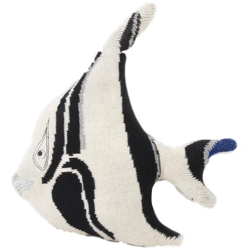 Ferm Living Fruiticana Pillow, Stripy Fish