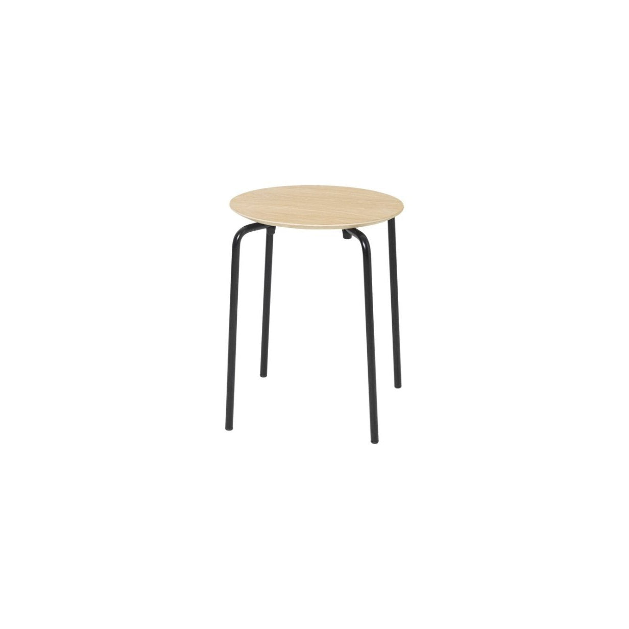 Ferm Living Tabouret Herman, placage chêne naturel