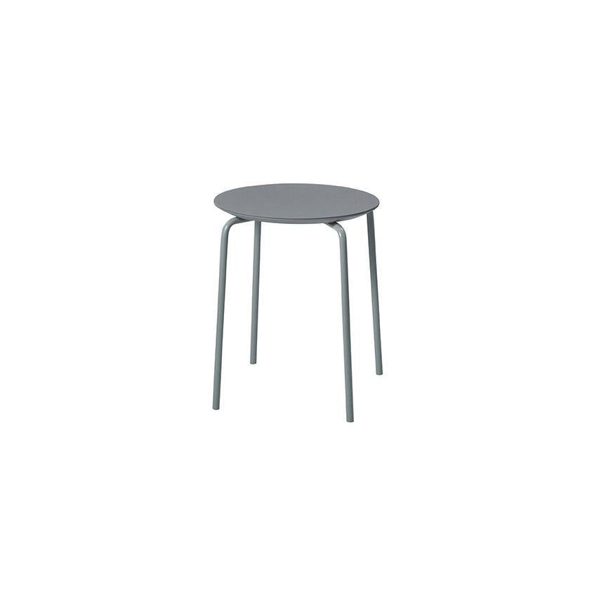 Ferm Living Tabouret Herman, bleu poussiéreux