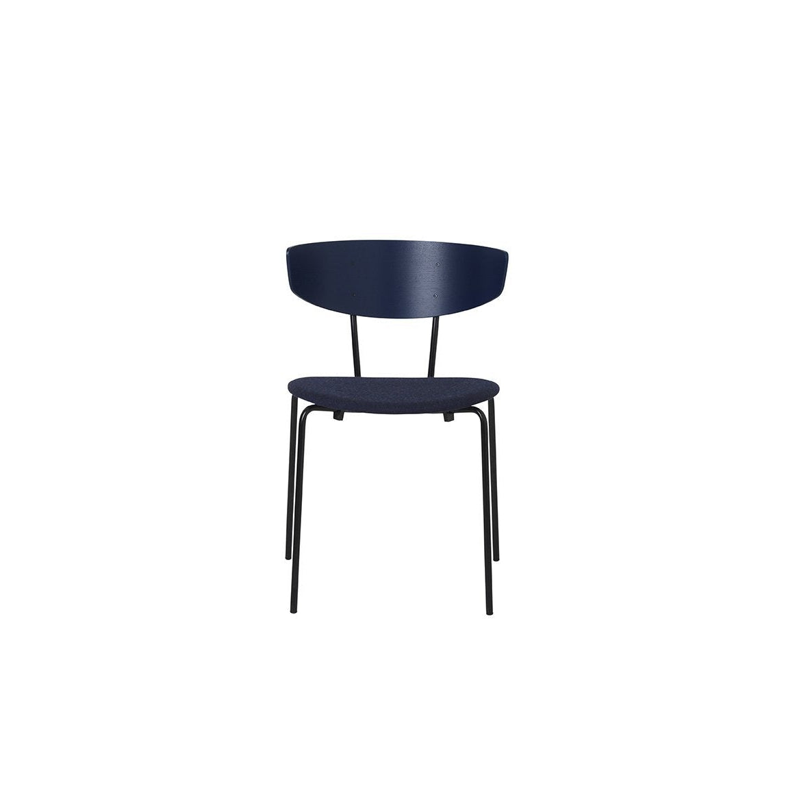 Ferm Living Herman Chair, Dark Blue/Dark Blue