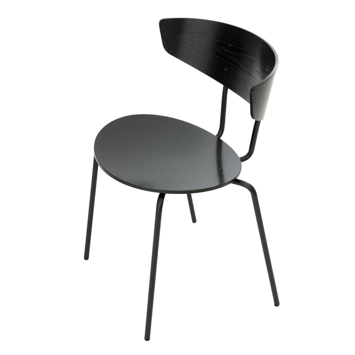 Silla de herman viviente de ferm, negro