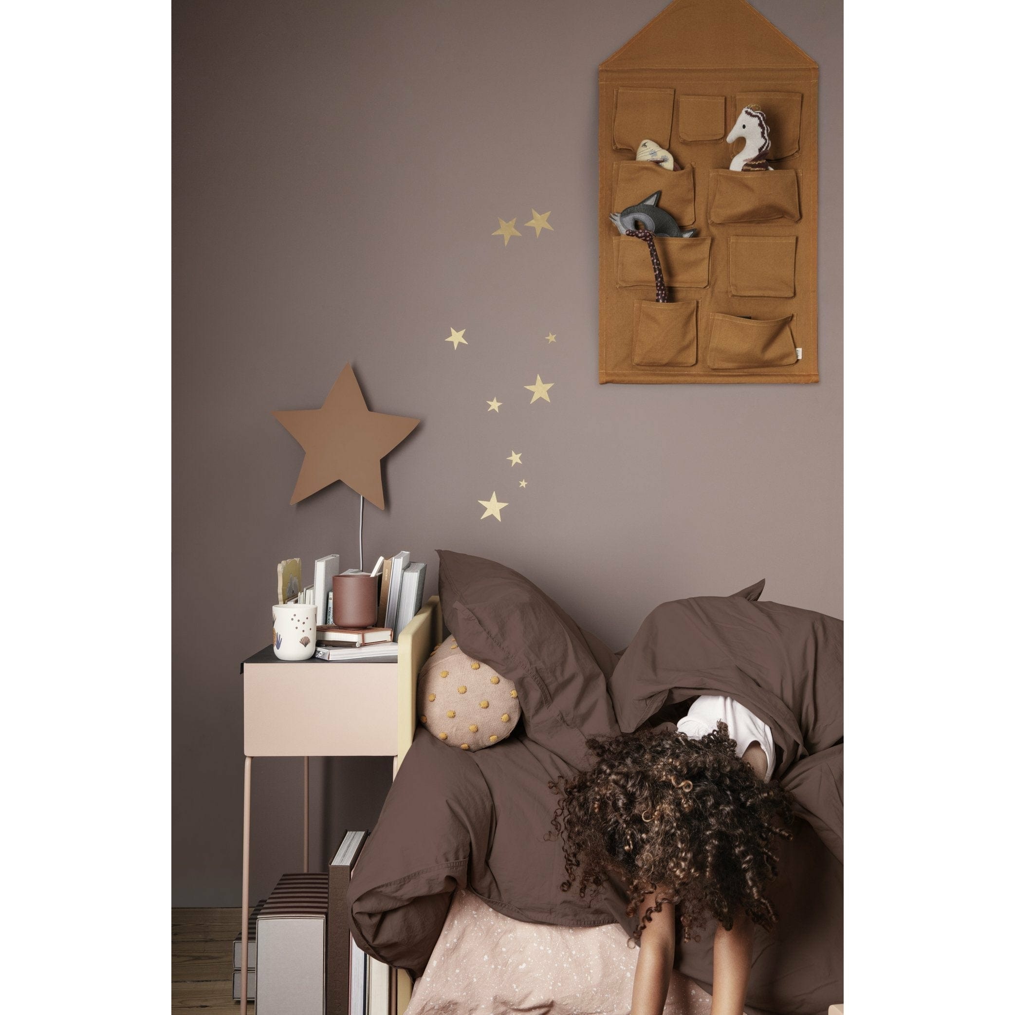 Ferm Living Lamp Star, olieret eg