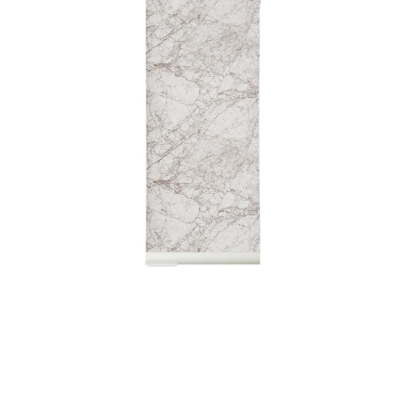 Ferm Living Marble Wallpaper, Grey
