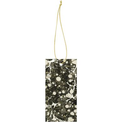 Ferm Living Pendentif cadeau marbré, noir